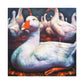 "Duck in Renaissance Splendor" - Canvas