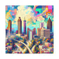 Urban Symphony in Atlanta - Canvas