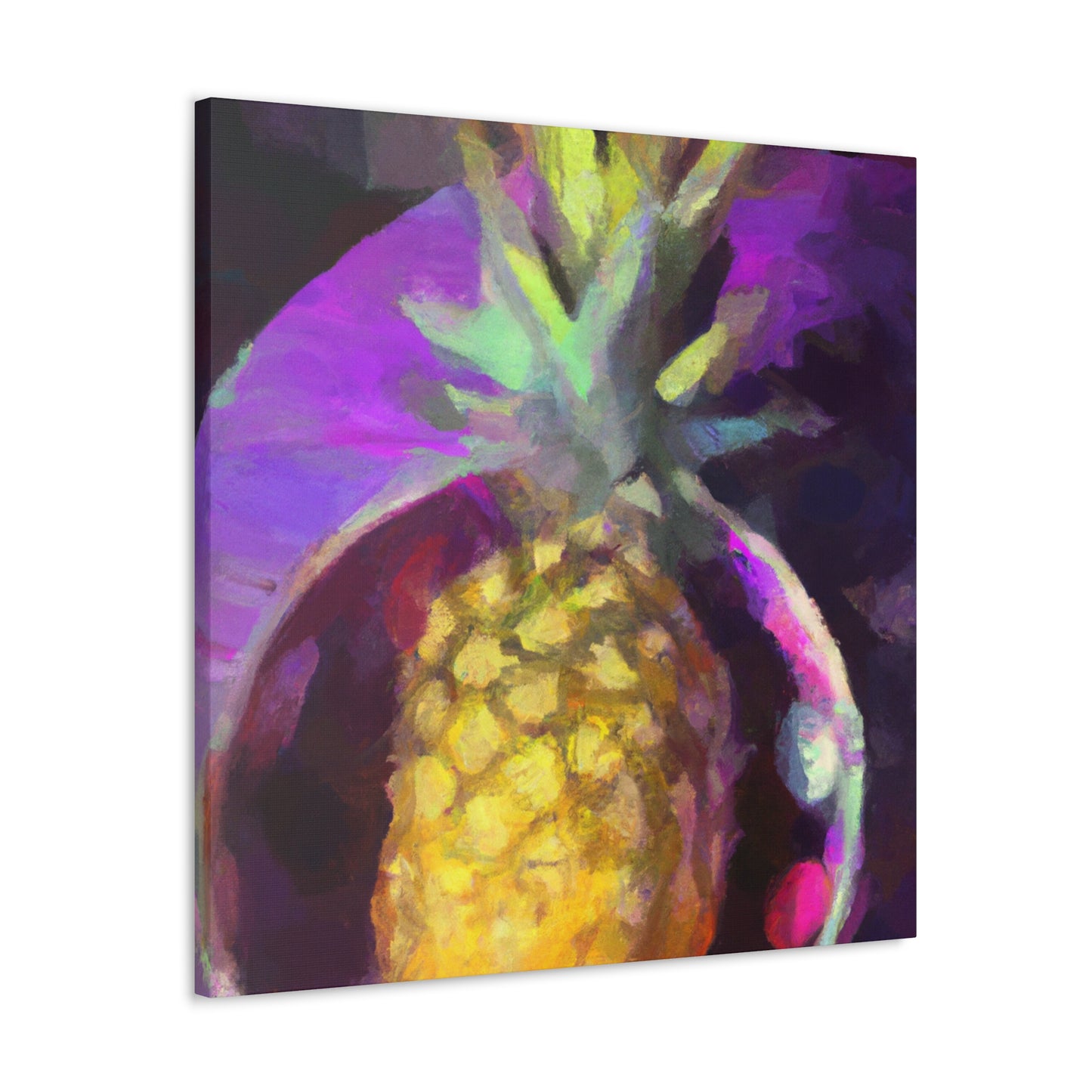 "Pineapple in Impressionism" - Canvas