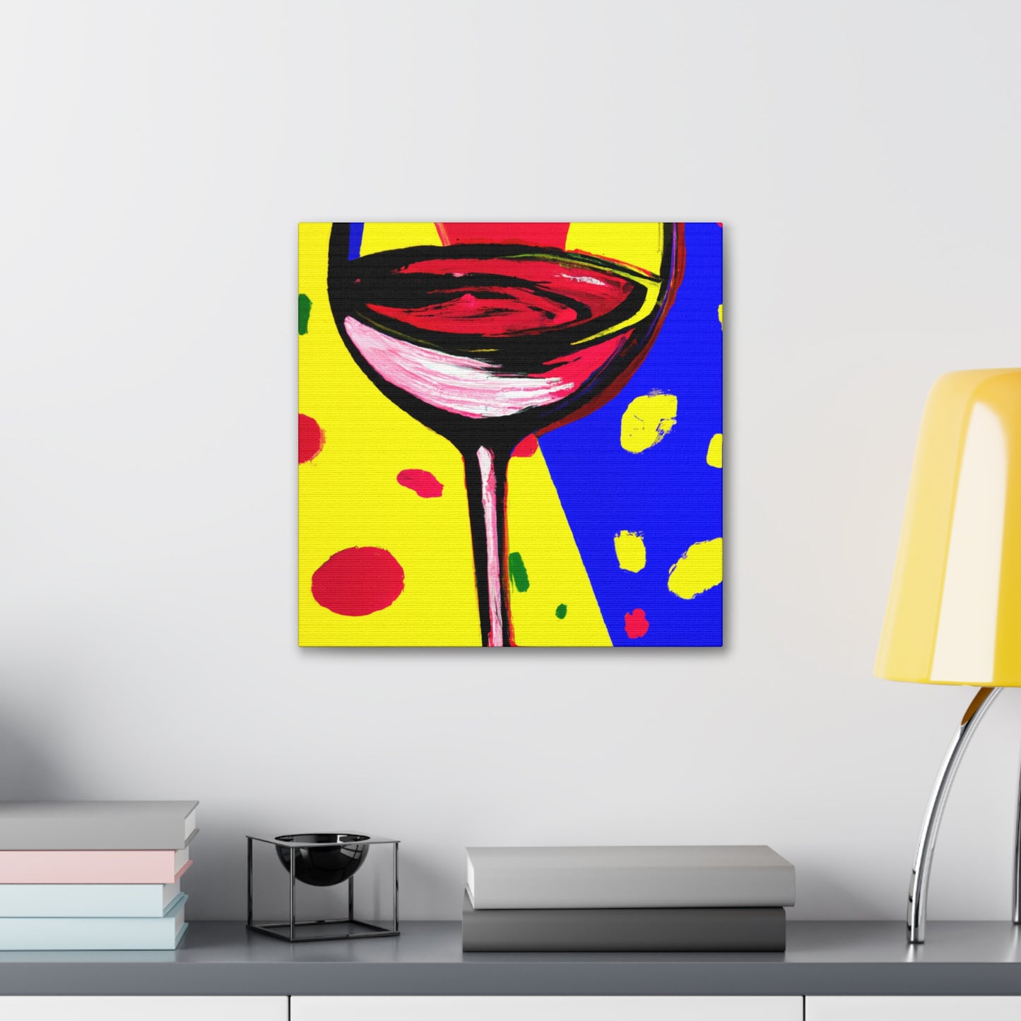 "Glassful of Glee" - Canvas