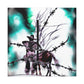 Barbed Wire Splendor - Canvas