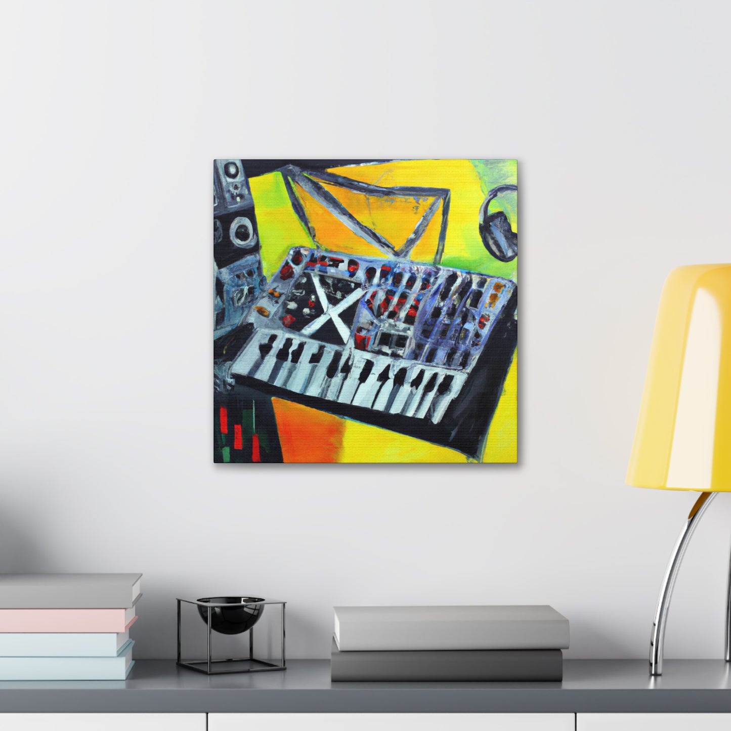 "Mixing Board Illumination" - Canvas