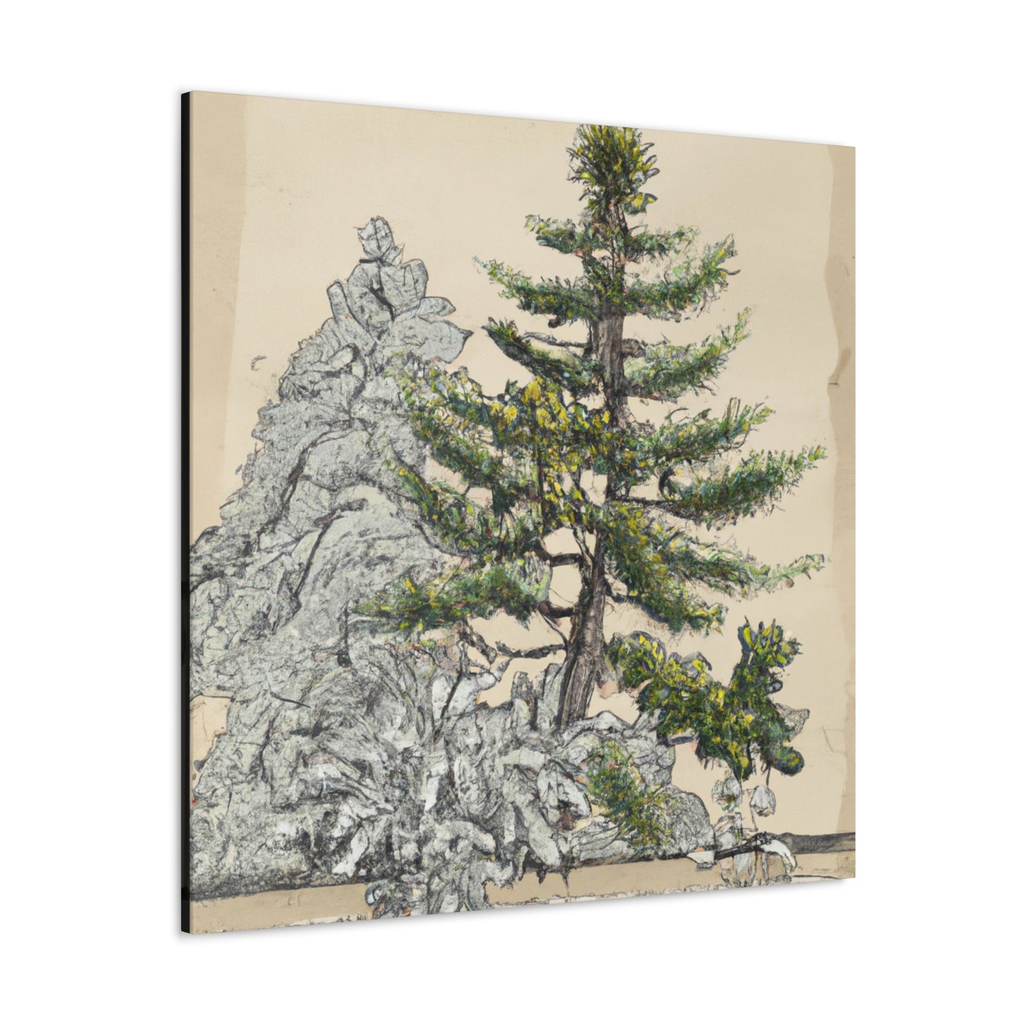 "Pine Tree Immortality" - Canvas