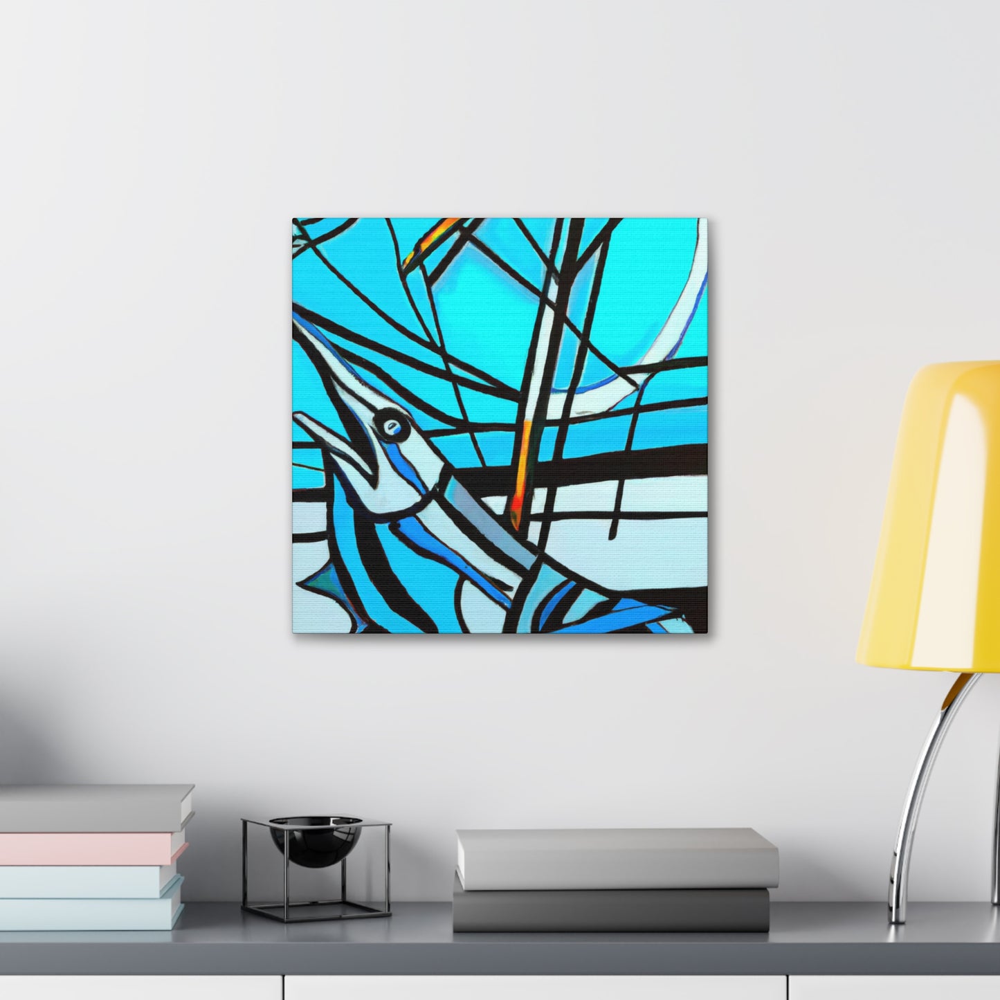 Sailfish Sails Beyond - Canvas