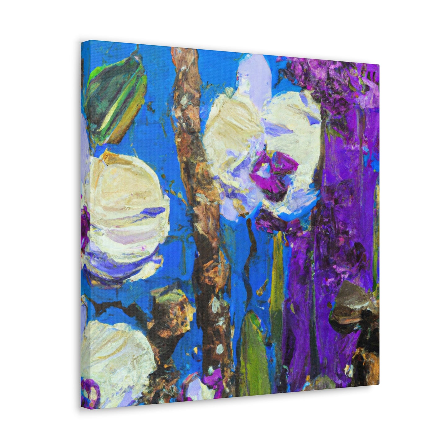 "Orchid in Abstraction" - Canvas