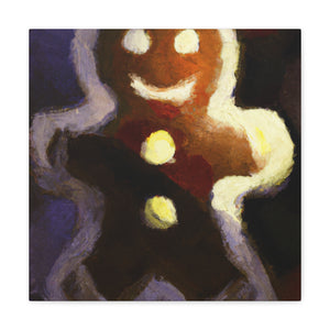 Gingerbread Man Hyperrealism - Canvas