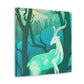 "Mountain Goat Majesty" - Canvas