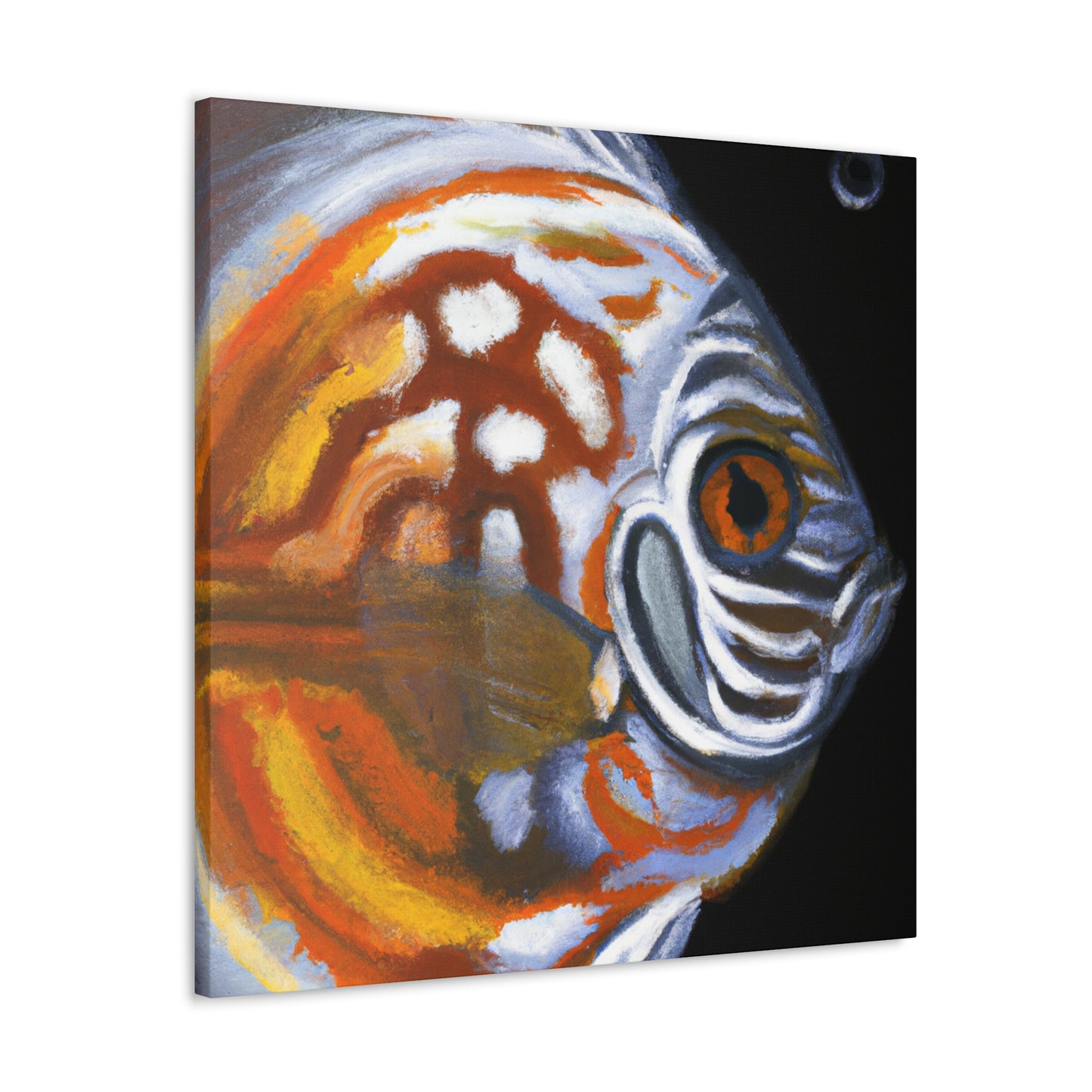 Discus in Hyperrealism - Canvas