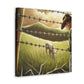 "Barbed Wire Beauty" - Canvas