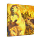 "Prairie Dog's Exuberance" - Canvas