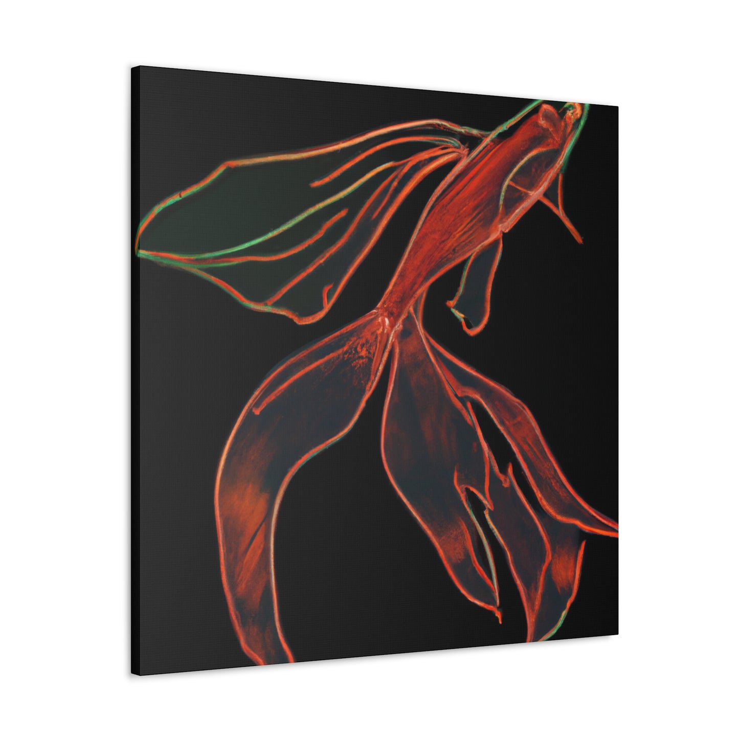 "Swordtails at Dusk" - Canvas