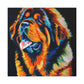 "Tibetan Mastiff, Realism" - Canvas