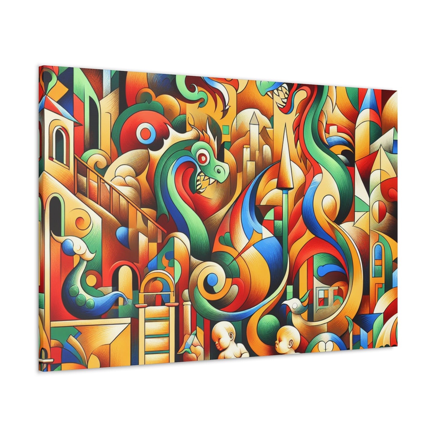 Dragon Dreamscape Delight - Canvas