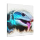 Blue Tongue Reflection - Canvas