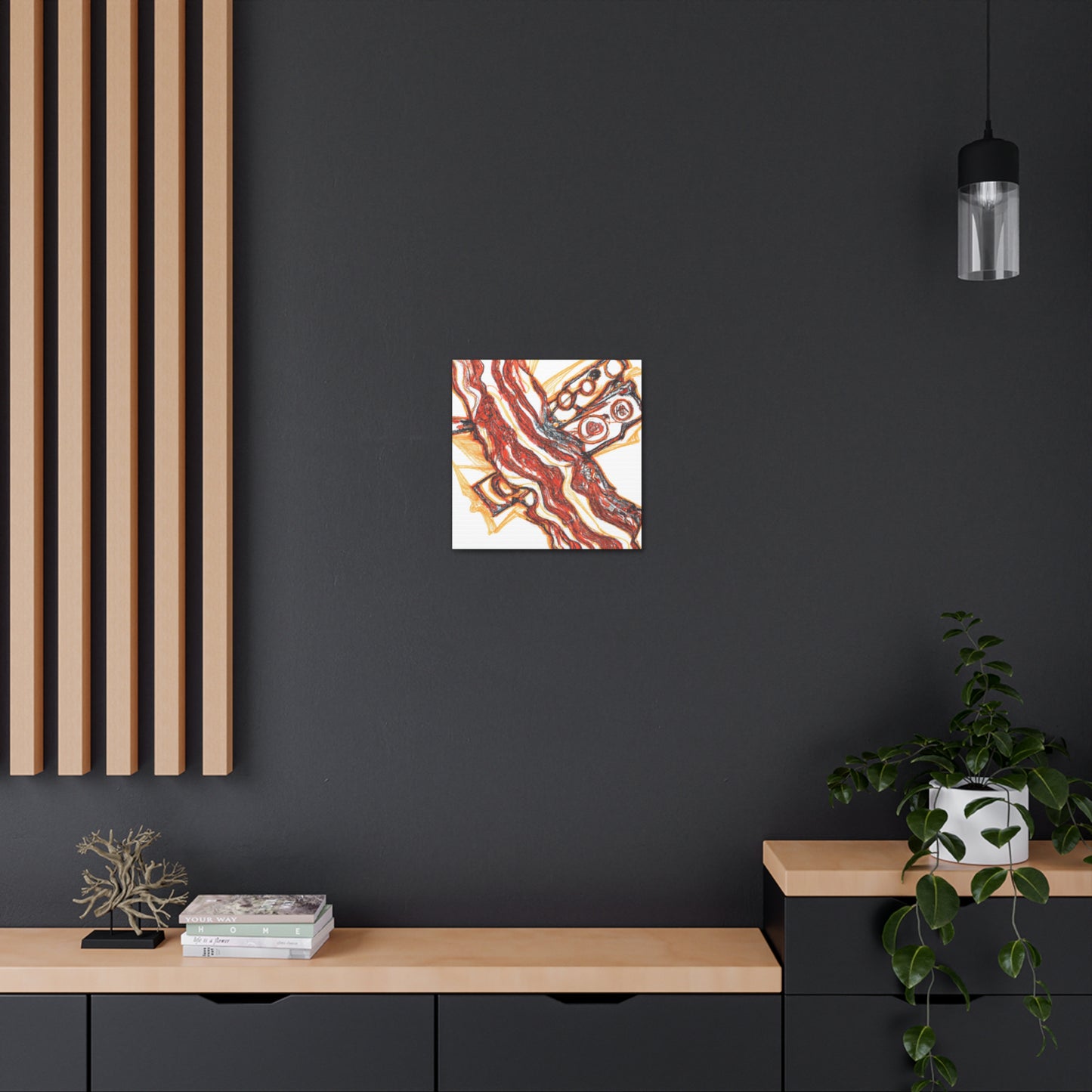 Bacon in a Cogwork - Canvas