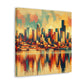 Emerald City Euphoria. - Canvas