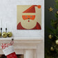 Santa in Art Deco - Canvas