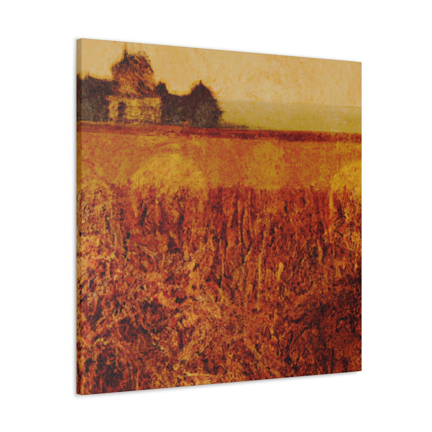 "Hay and Harmony Fields" - Canvas