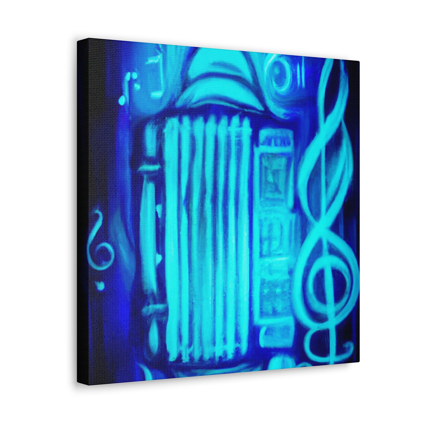 "Accordion Dreamscape" - Canvas