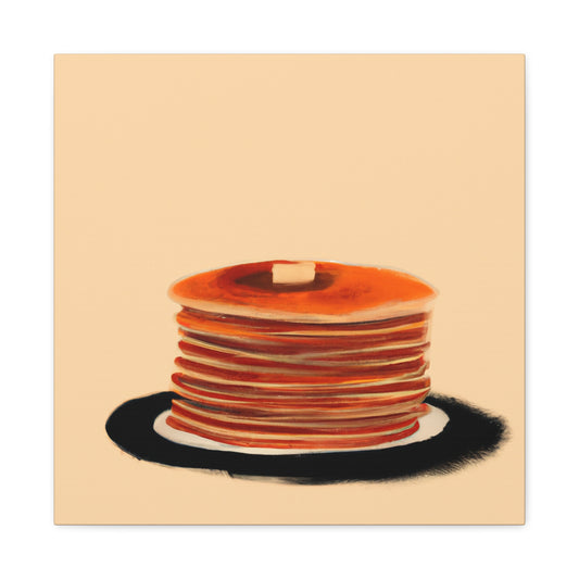 "Pancakes in Minimalism" - Canvas