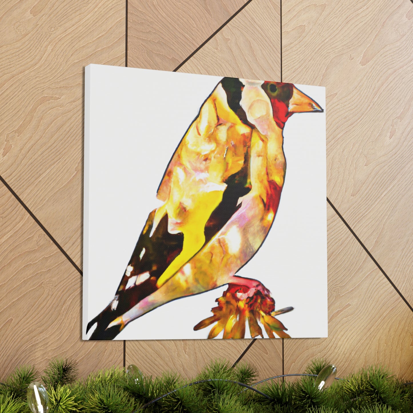 "Goldfinch American Splendor" - Canvas