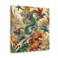 Whimsical Dragon's Dream - Canvas