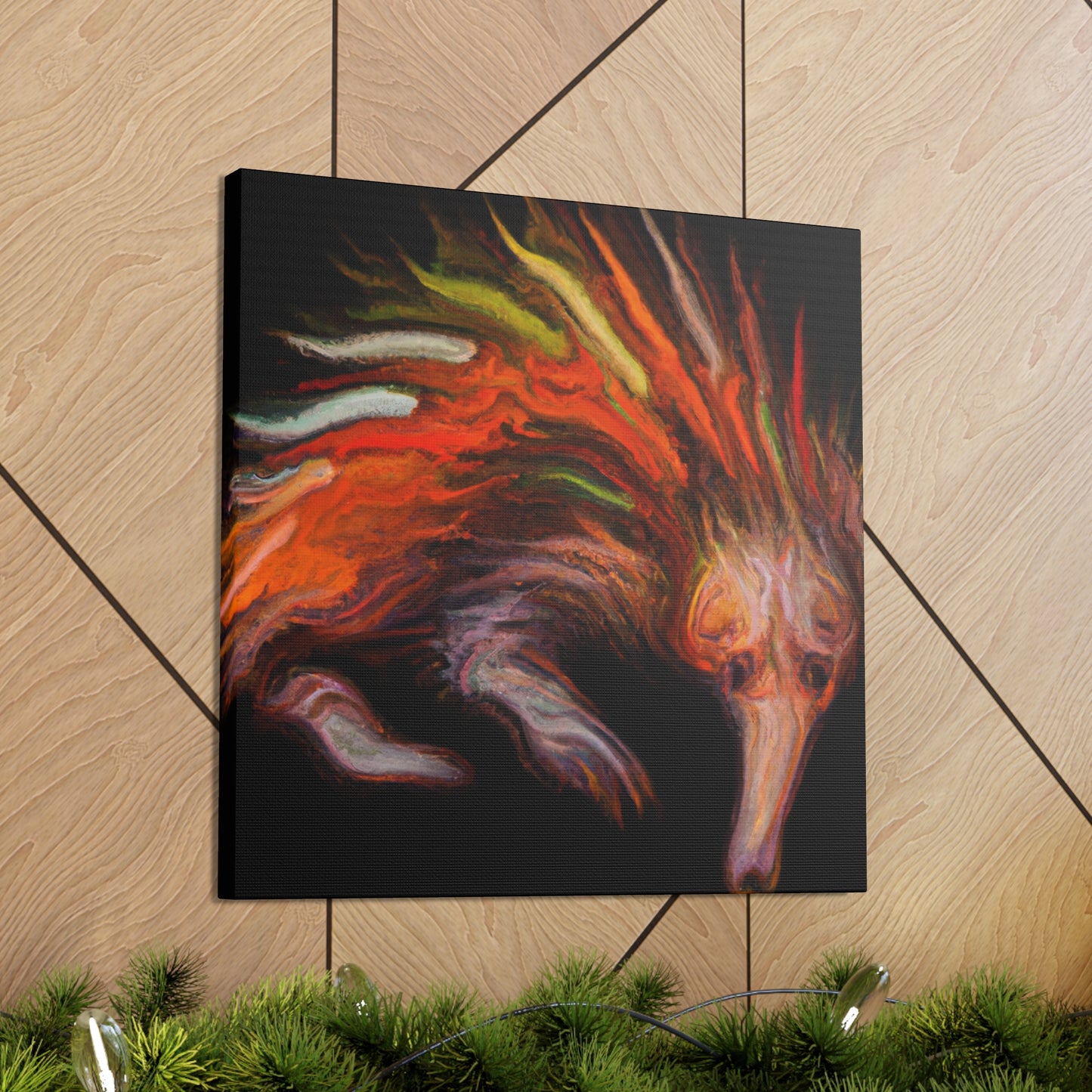 "Echidna's Garden Spell" - Canvas