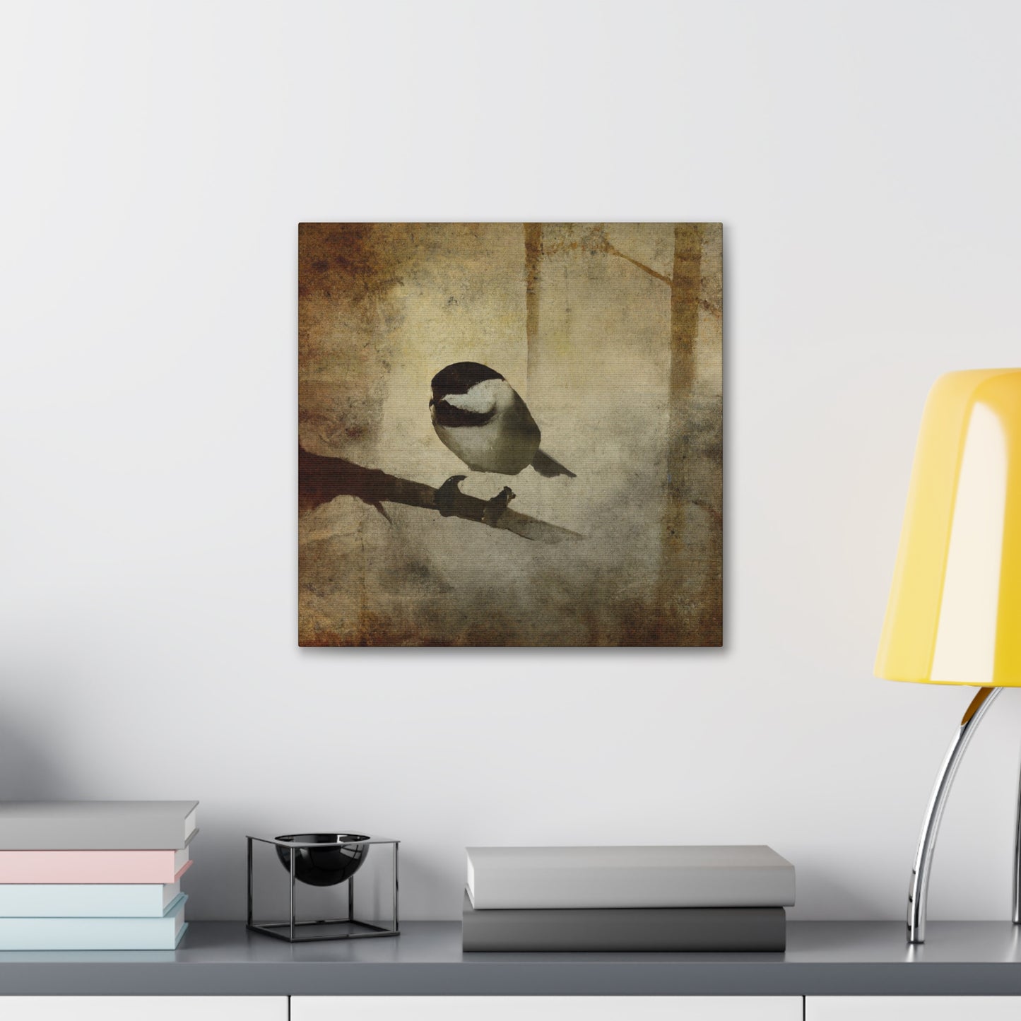 Chickadee's Surreal Journey - Canvas