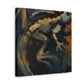 "Lizard Dance of Abstraction" - Canvas