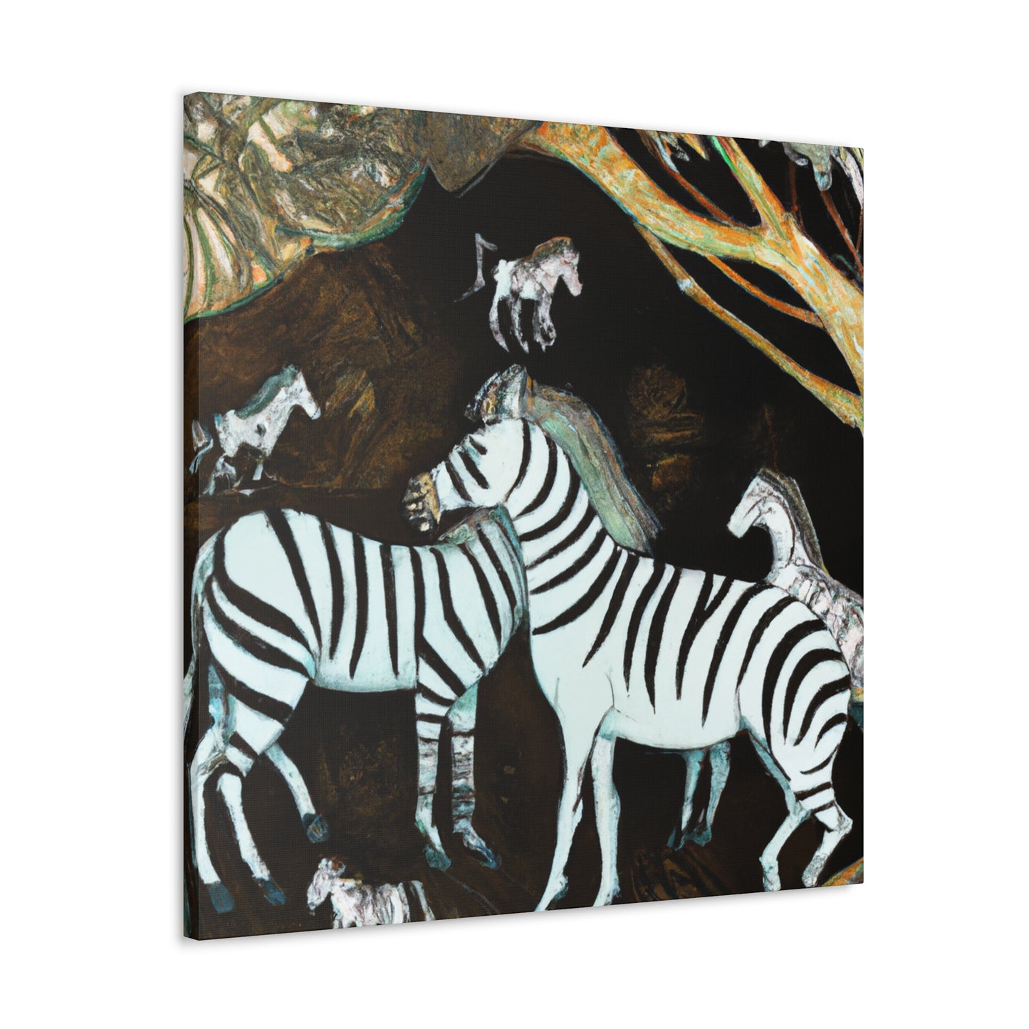 Zebra Grandeur Splendor - Canvas