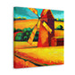 "Windmill on the Horizon" - Canvas