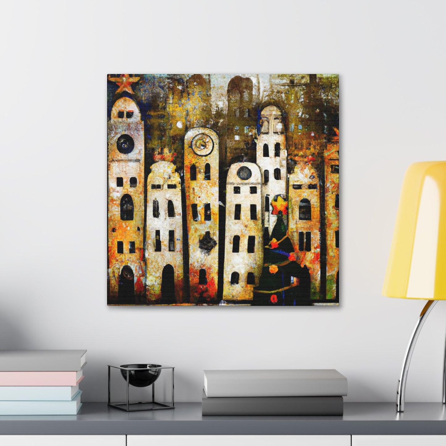 City Square: Steampunk - Canvas