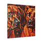 "Ridgeback in Reflection" - Canvas