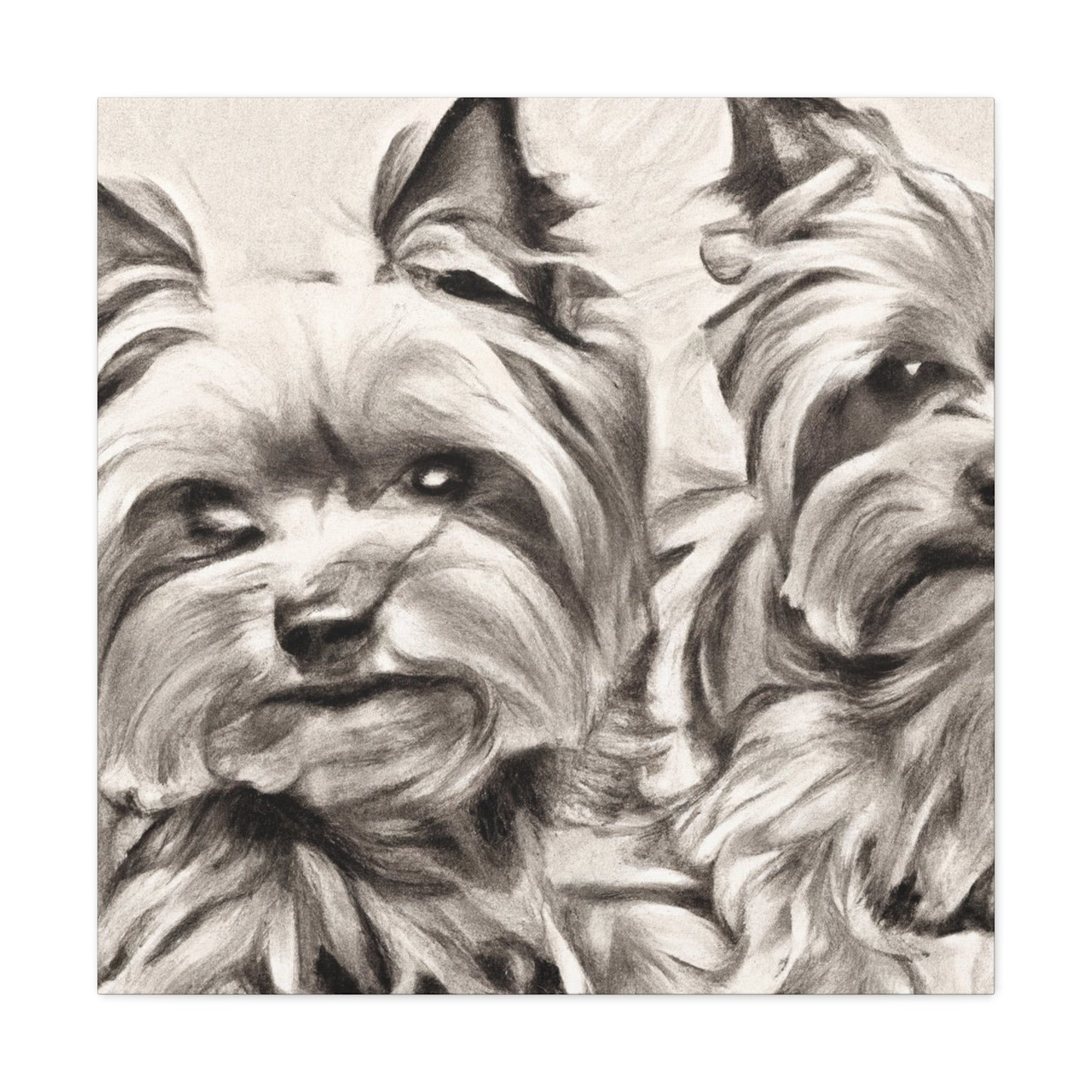 Yorkshire Terrier Majesty - Canvas