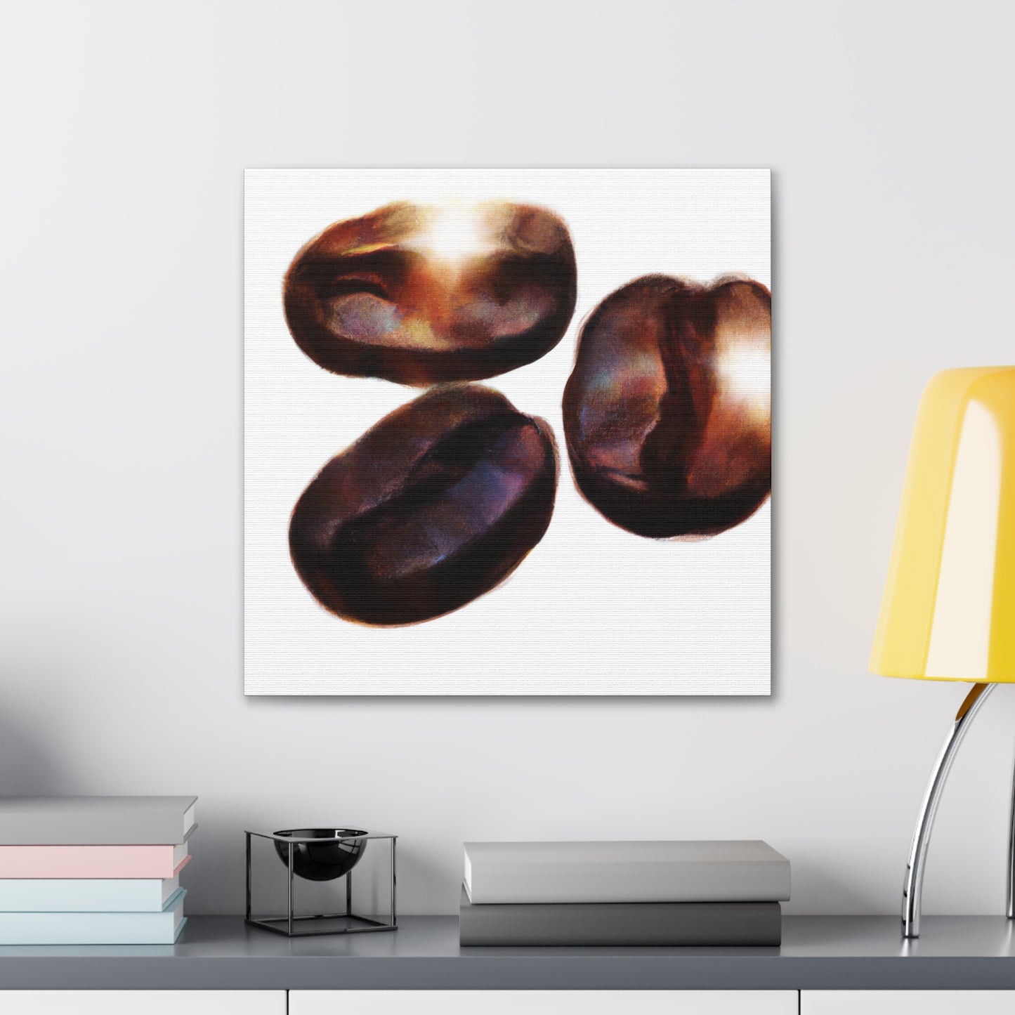 "Coffee Beans Reflections" - Canvas