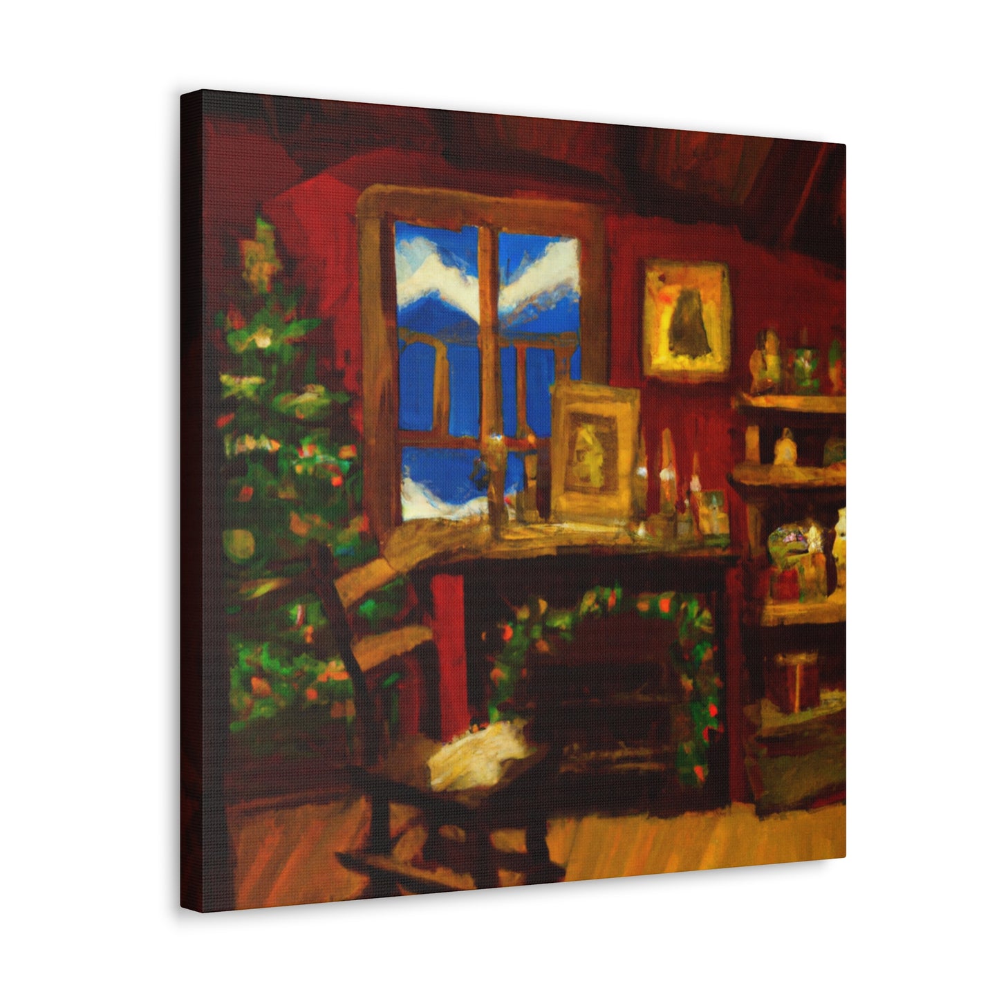 Santa's Workshop Wonderland - Canvas