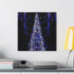 "Winter's Christmas Tree" - Canvas