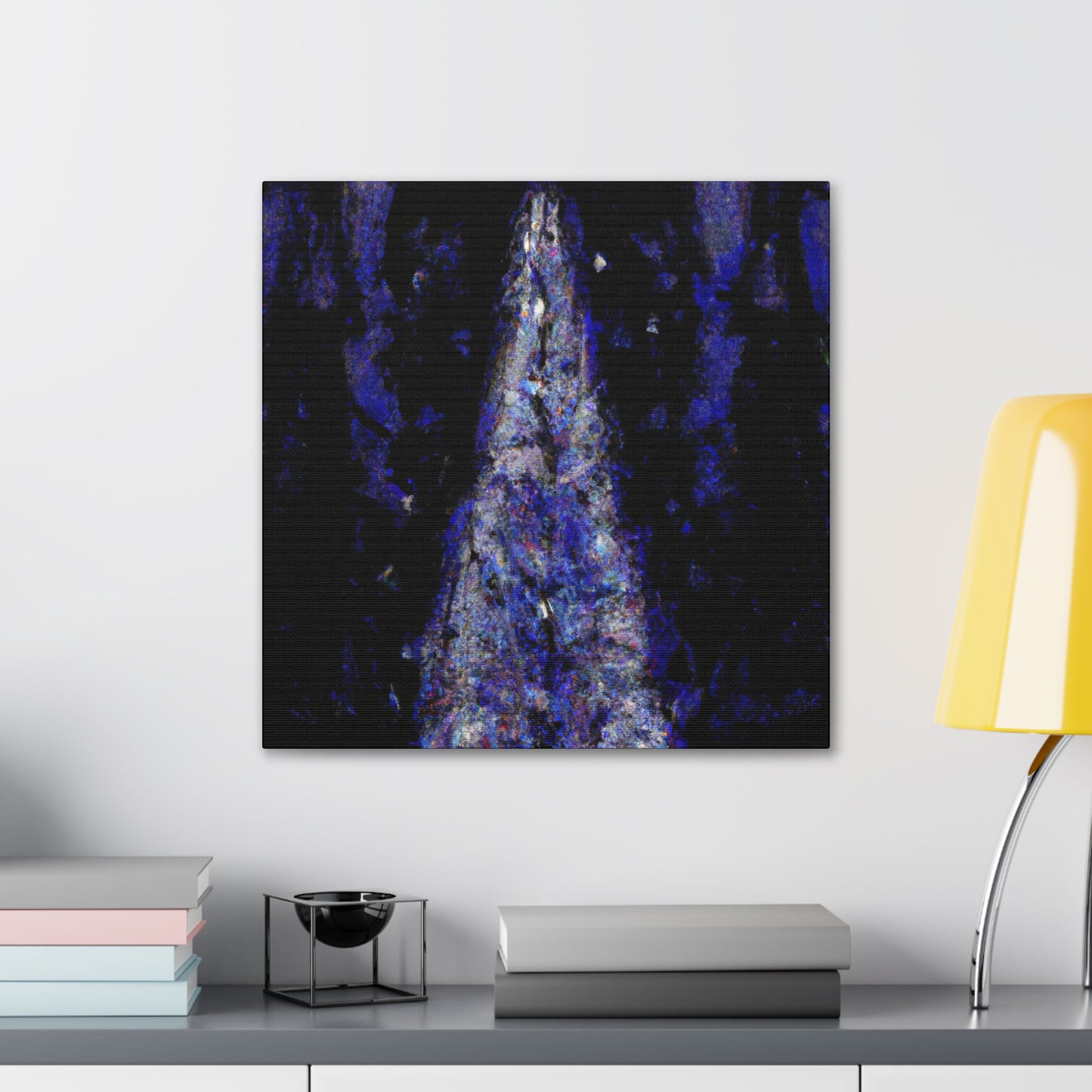 "Winter's Christmas Tree" - Canvas