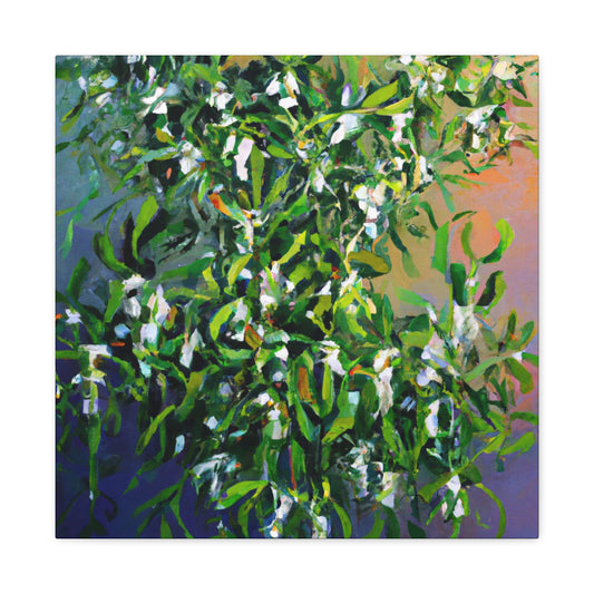 Mistletoe in Moonlight - Canvas