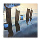 Seawall of Reflection - Canvas