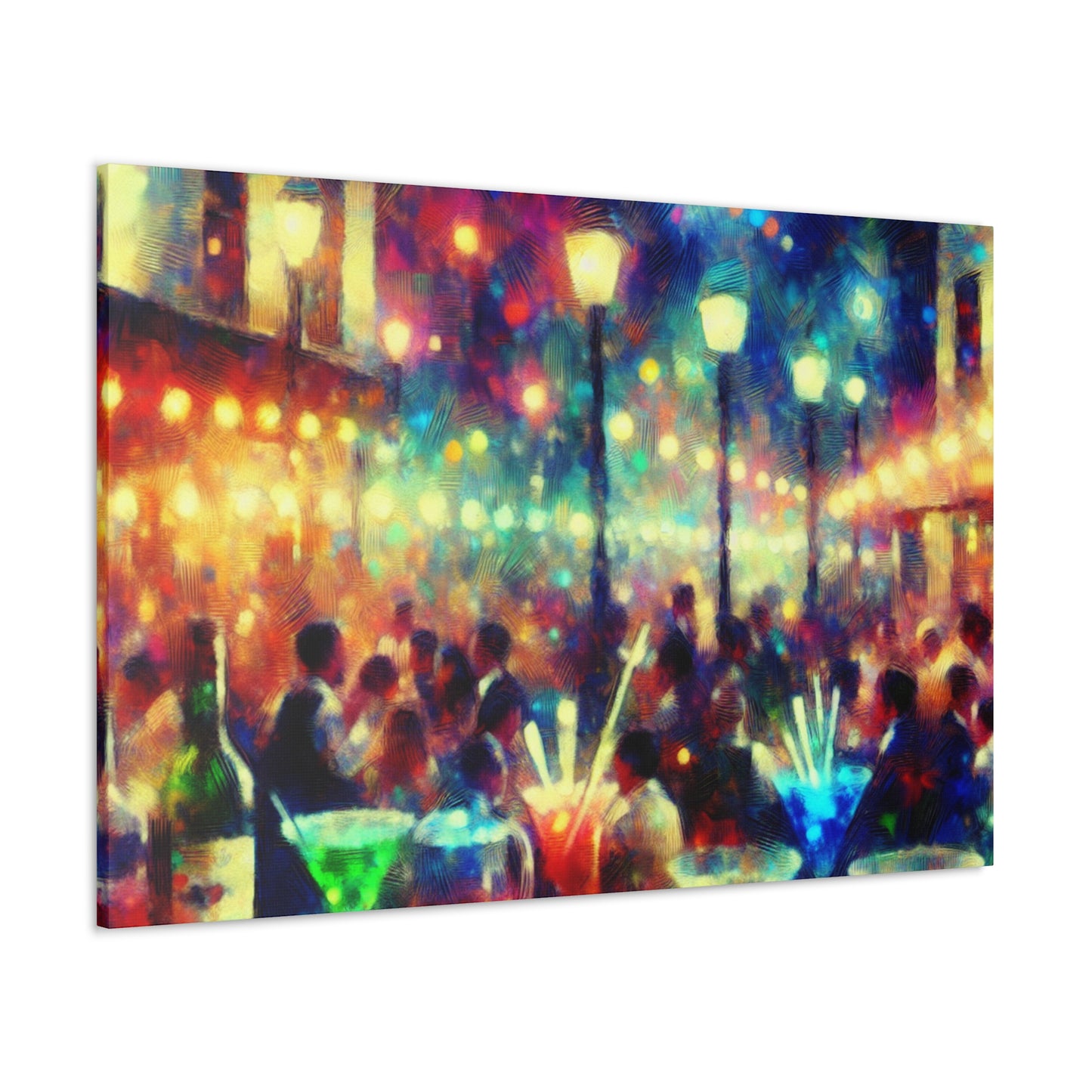 Intoxicating Urban Nightlife - Canvas