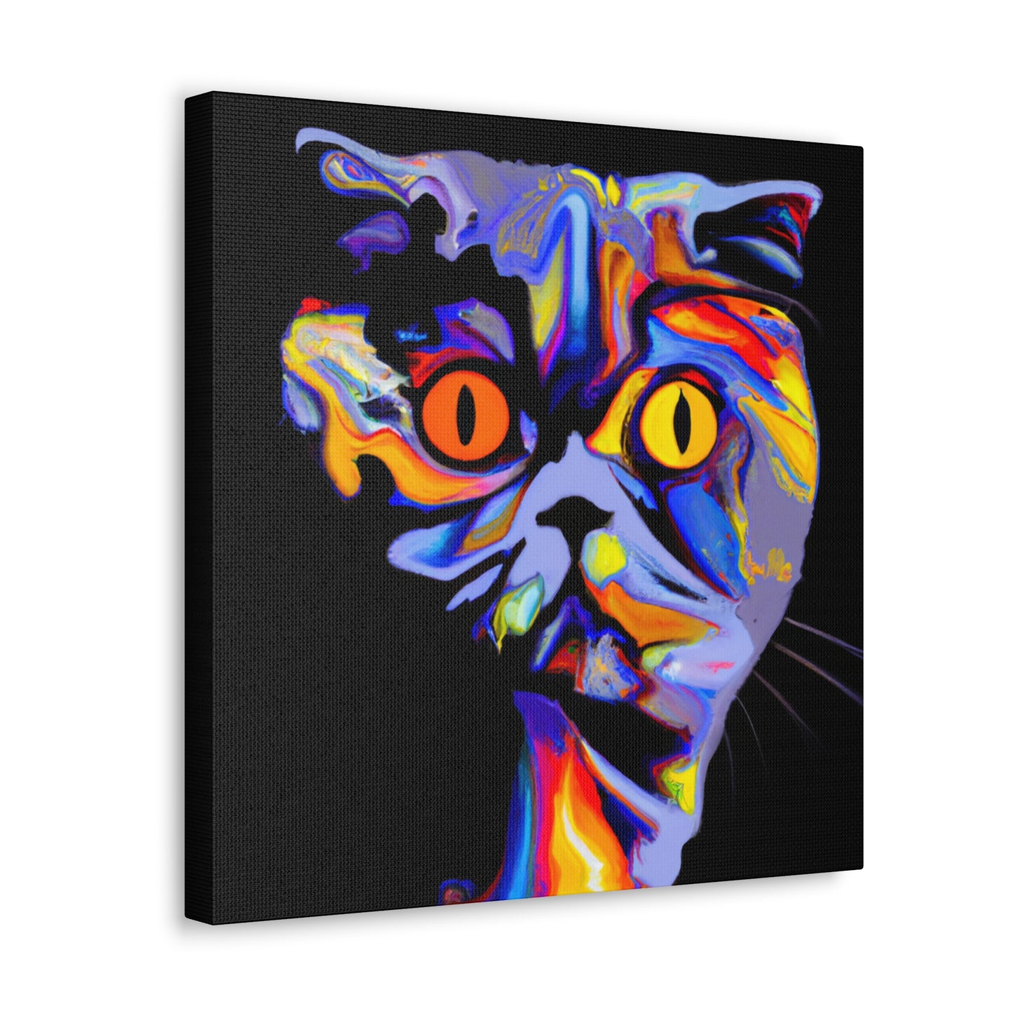 British Shorthair Deco - Canvas