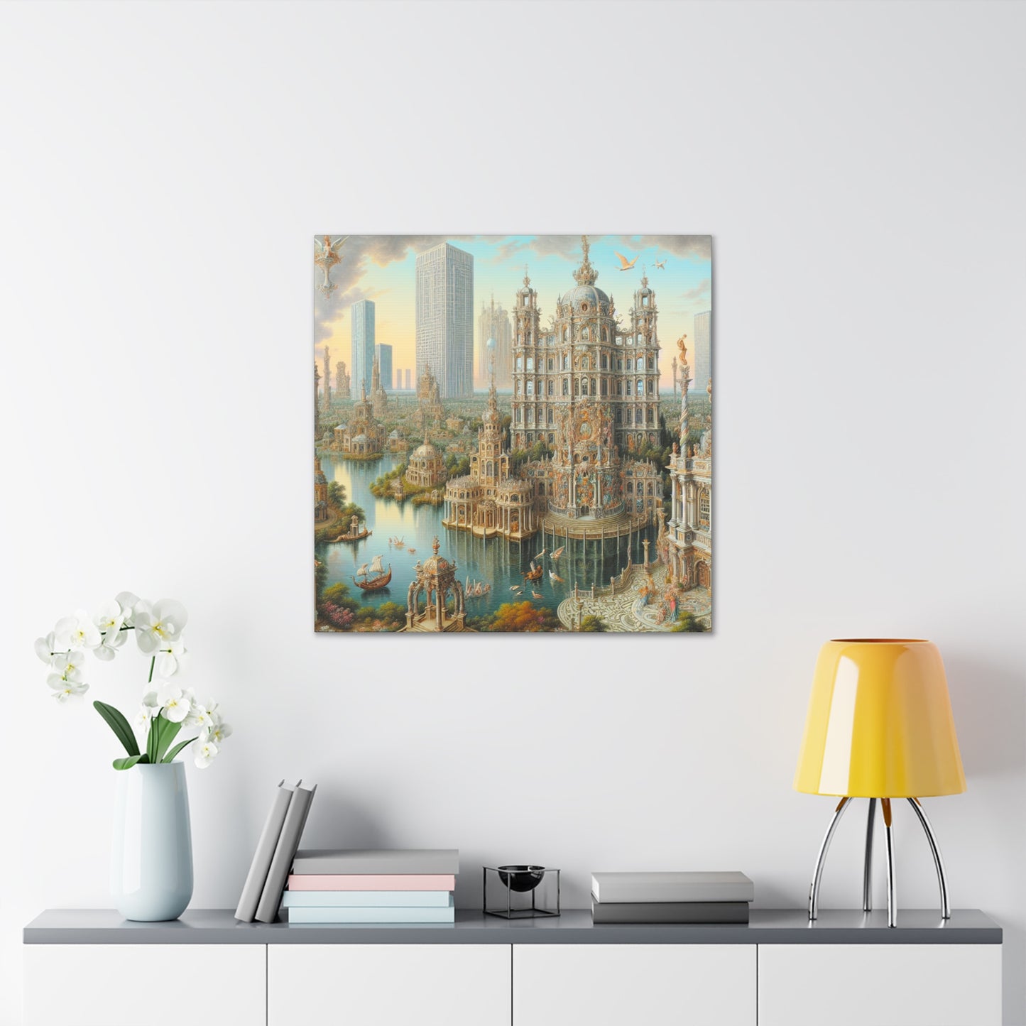 Sunlit Paradise of Dreams - Canvas