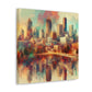 "Southern Skylines Unveiled" - Canvas