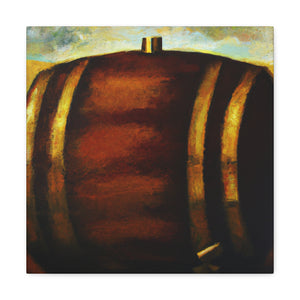 "Whiskey Barrell Slumbering" - Canvas