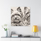 Yorkshire Terrier Majesty - Canvas