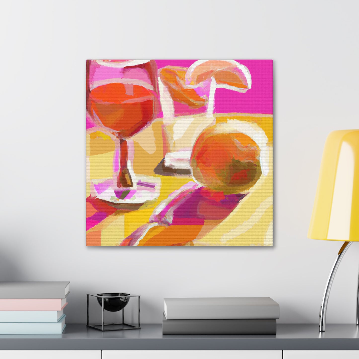 Orange Fauve Ablaze - Canvas