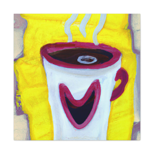 "Cup of Morning Brew" - Canvas