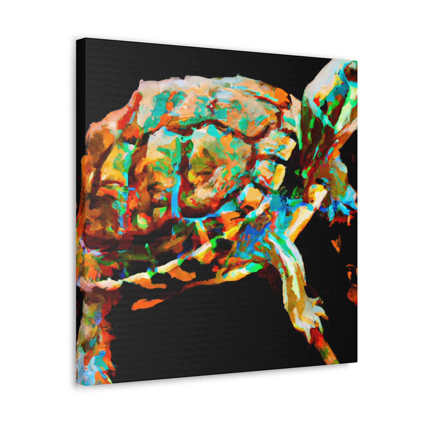 "Box Turtle Dreamscape" - Canvas