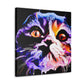 "Scottish Fold Snugglepuss" - Canvas